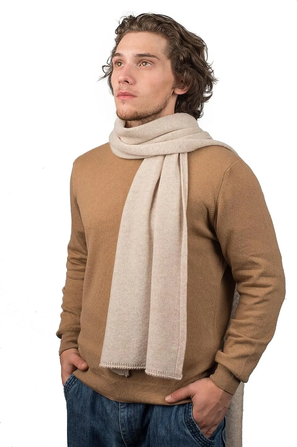 Dalle Piane Cashmere - Scarf 100% cashmere - Made in Italy - Woman/Man