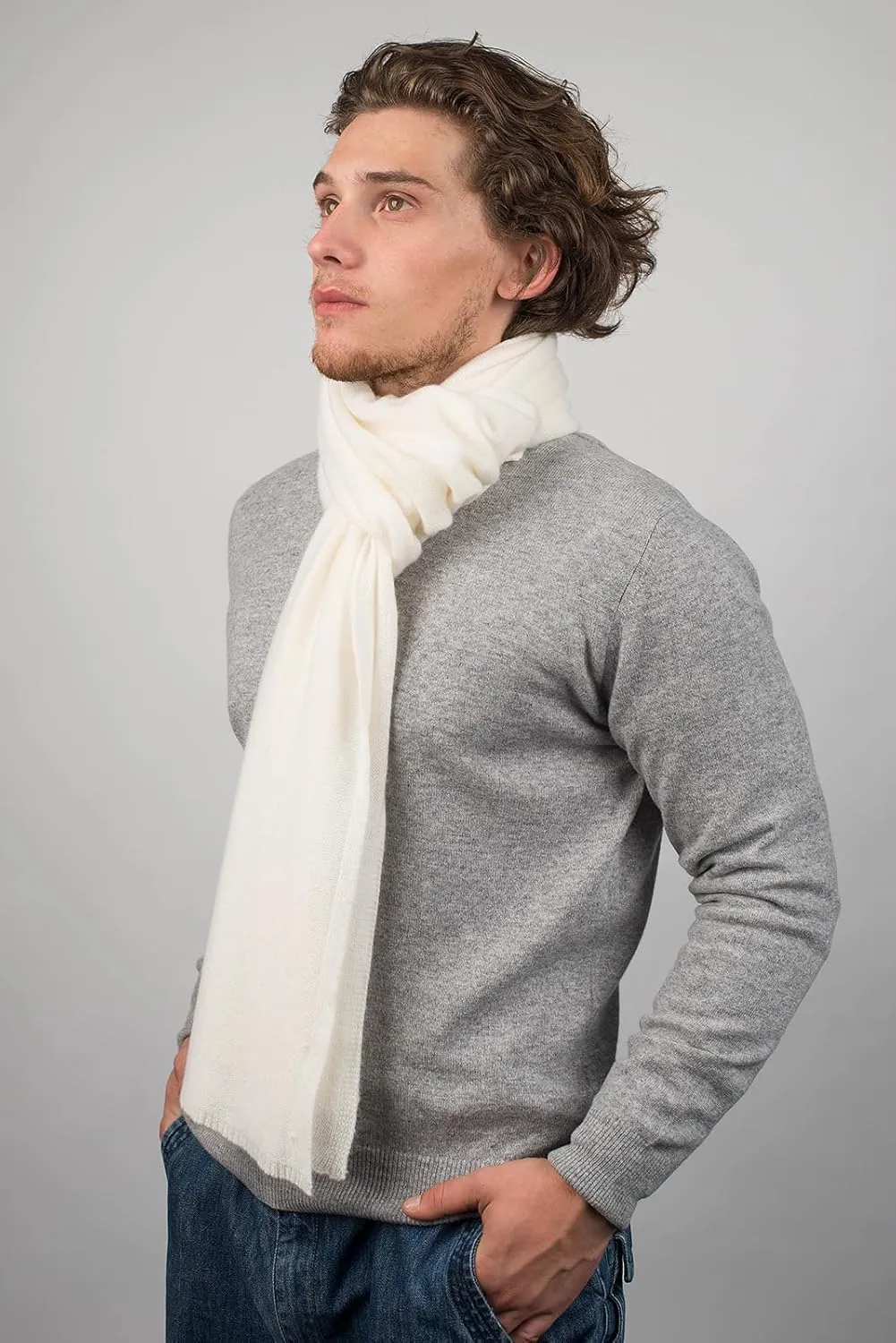 Dalle Piane Cashmere - Scarf 100% cashmere - Made in Italy - Woman/Man