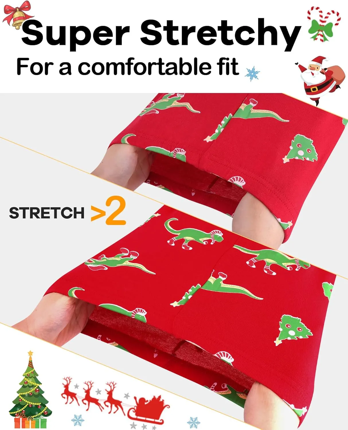 DAUGHTER QUEEN 18 Months-12 Years Boys & Girls Christmas Pajamas 100% Cotton Sleepwear
