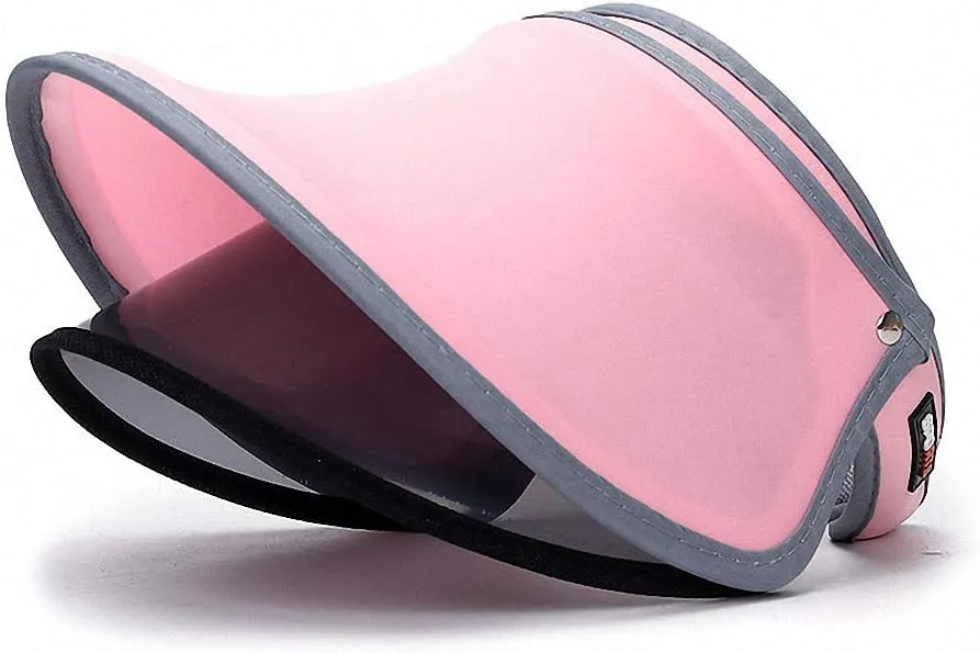 Double Layer UV Protection Outdoor Sun Hat Visor Summer Large Brim UV 50  Protection Fishing Hiking Cap Summer Travle Beach