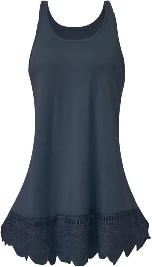 Epic MMA Gear Plus Size Swing Lace Flowy Tank Top for Women