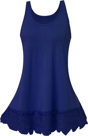 Epic MMA Gear Plus Size Swing Lace Flowy Tank Top for Women
