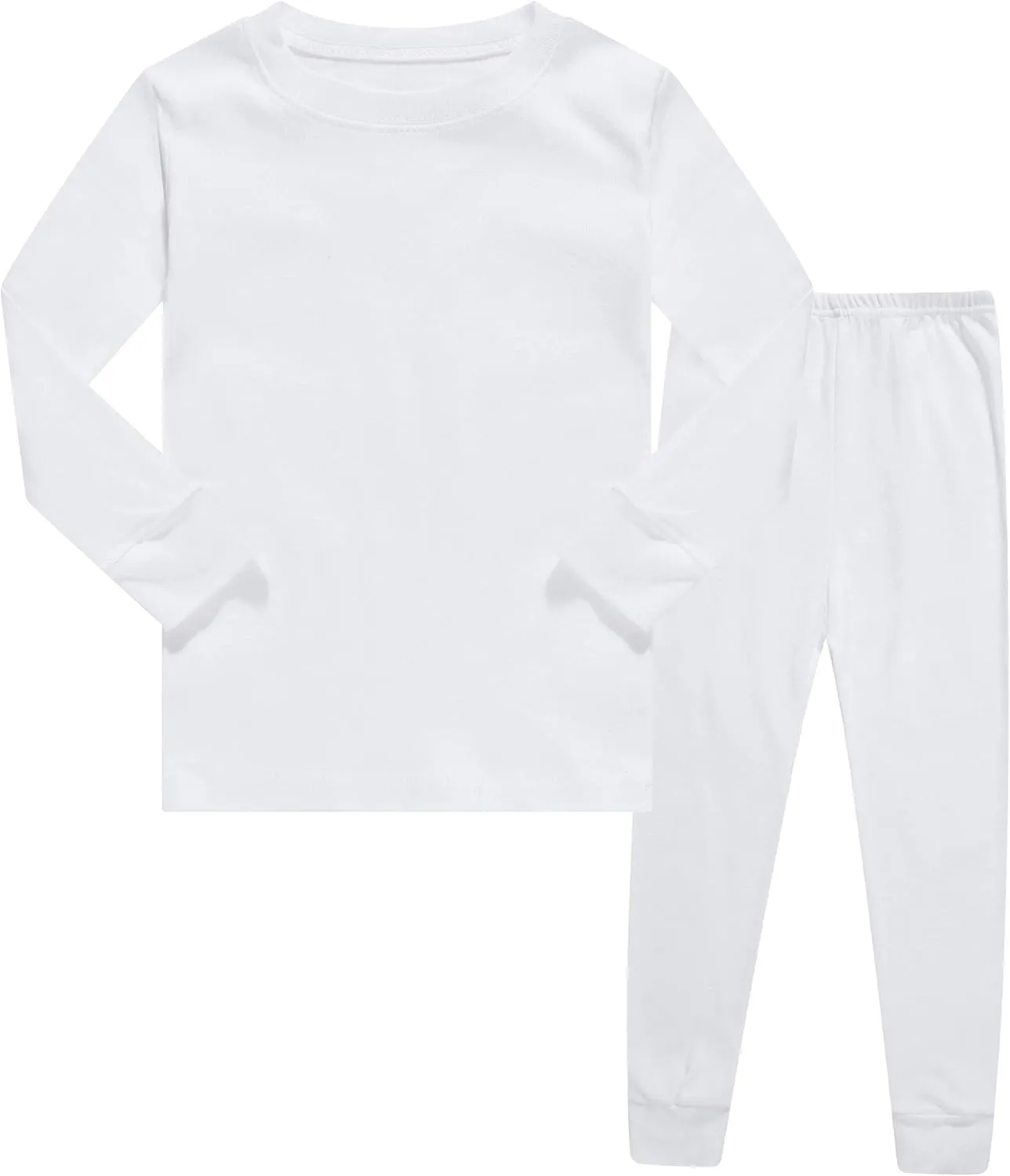 Family Feeling Kids & Toddler Boys Pajamas 2 Piece Pjs Set 100% Cotton Sleepwear