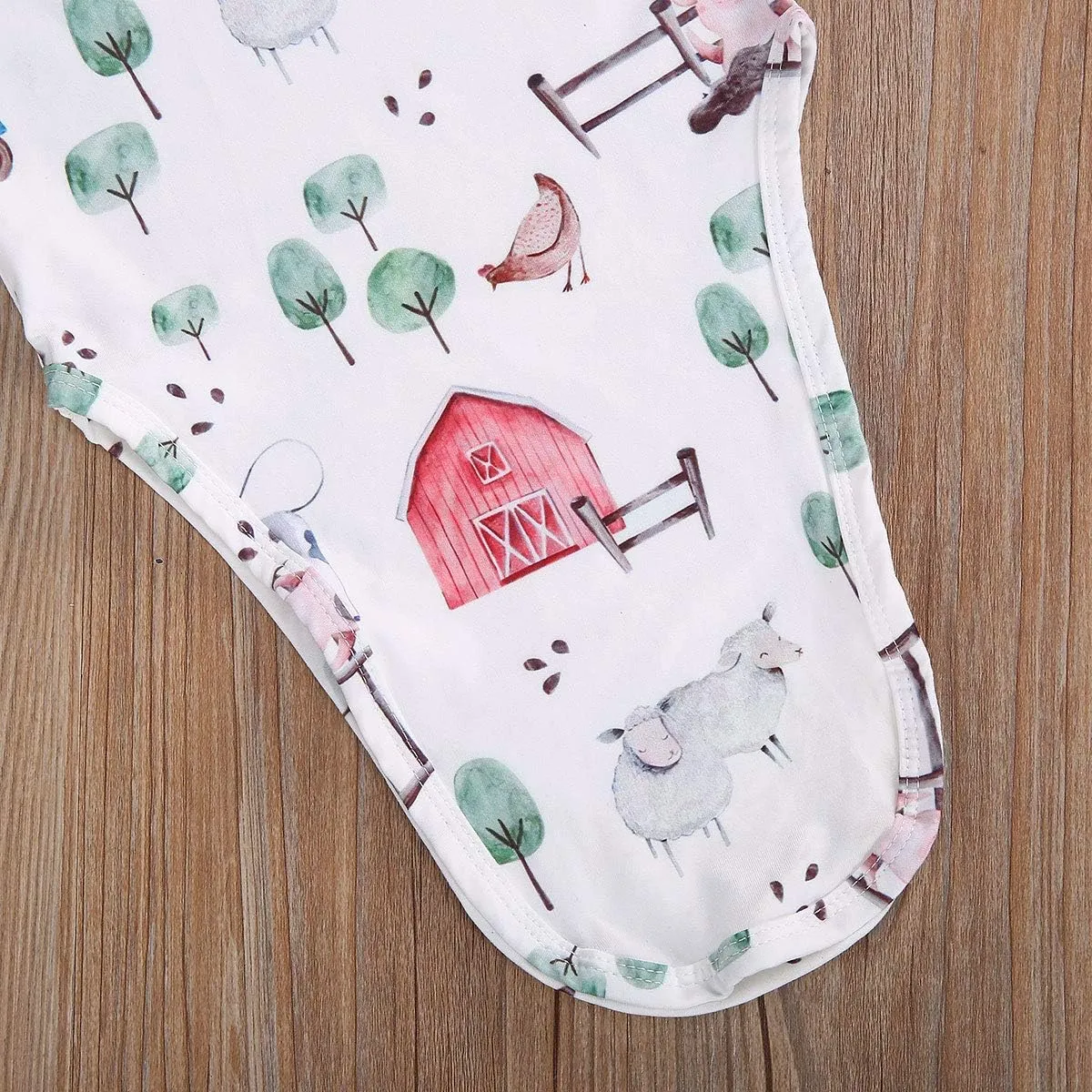 FIOMVA Newborn Baby Girl Boy Nightgowns Organic Cotton Gowns Knotted Sleeping Bag with Hat Coming Home Outfit for Unisex Baby