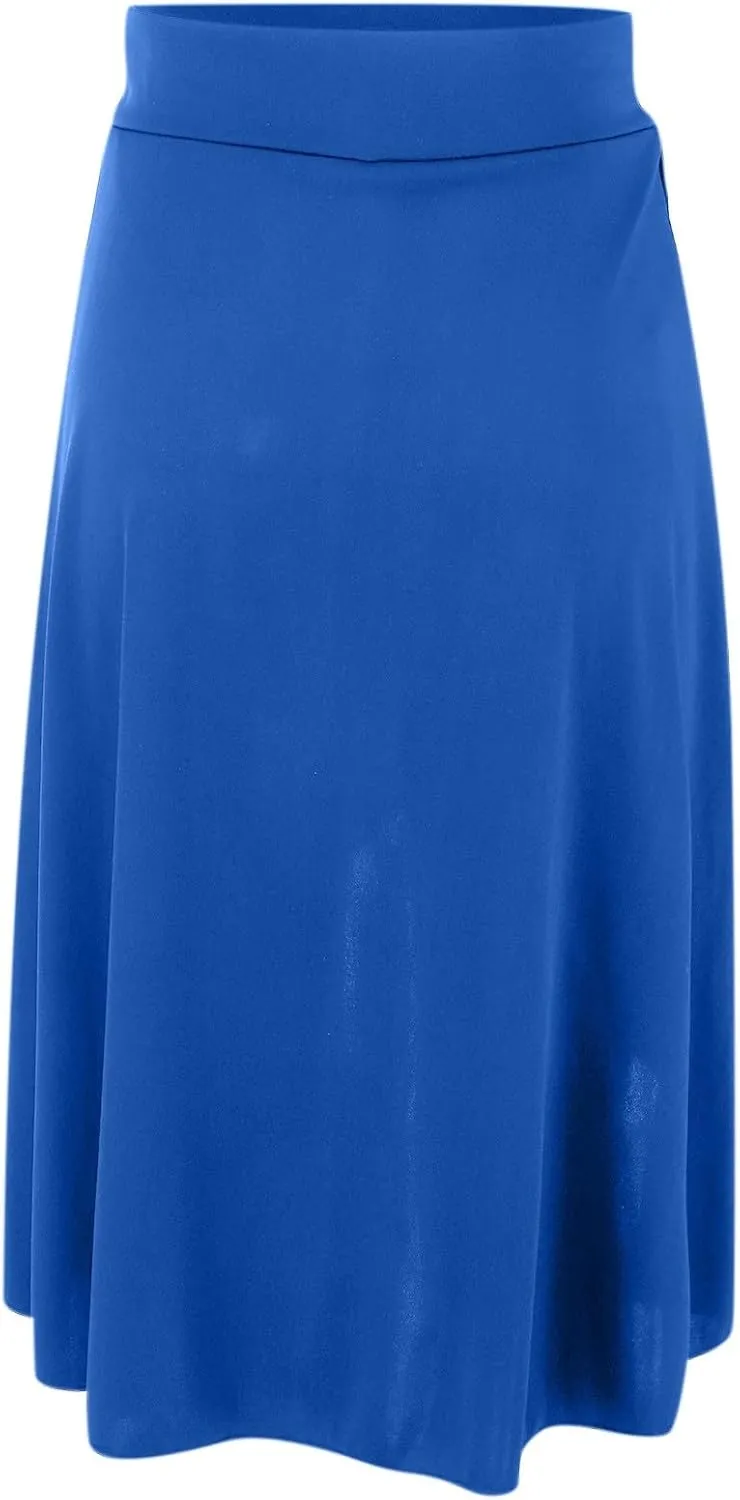 High Waist Maxi Skirt with Slit Ruffle Wrap Skirt Trendy Flowy Skirts for Women Long Skirts with Shorts Underneath