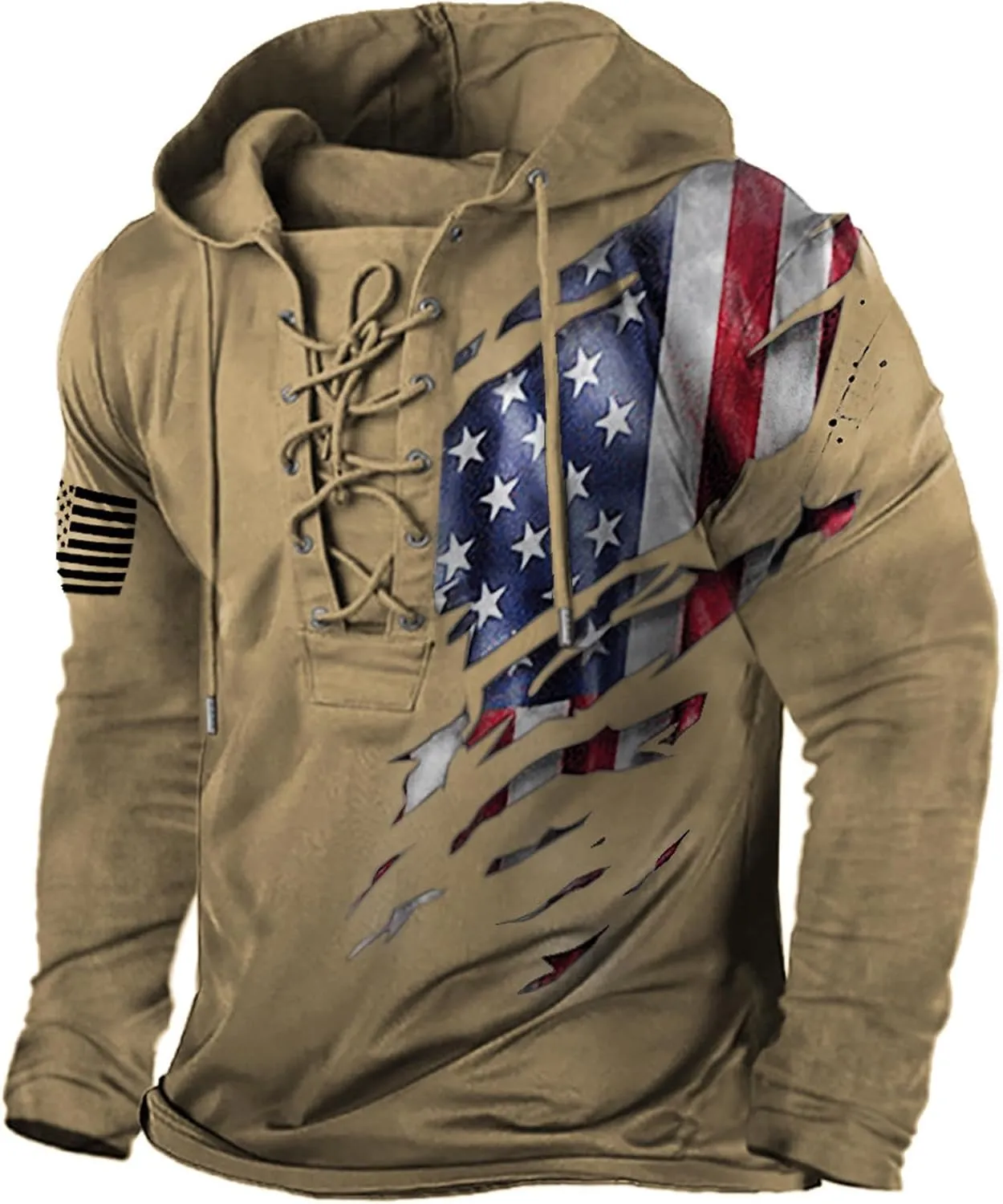 Hoodies for Men Sports Hooded Sweatshirts Training Long Sleeve Hoodies Patterned Fall Pullover Winter Shirts