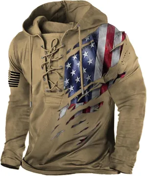 Hoodies for Men Sports Hooded Sweatshirts Training Long Sleeve Hoodies Patterned Fall Pullover Winter Shirts