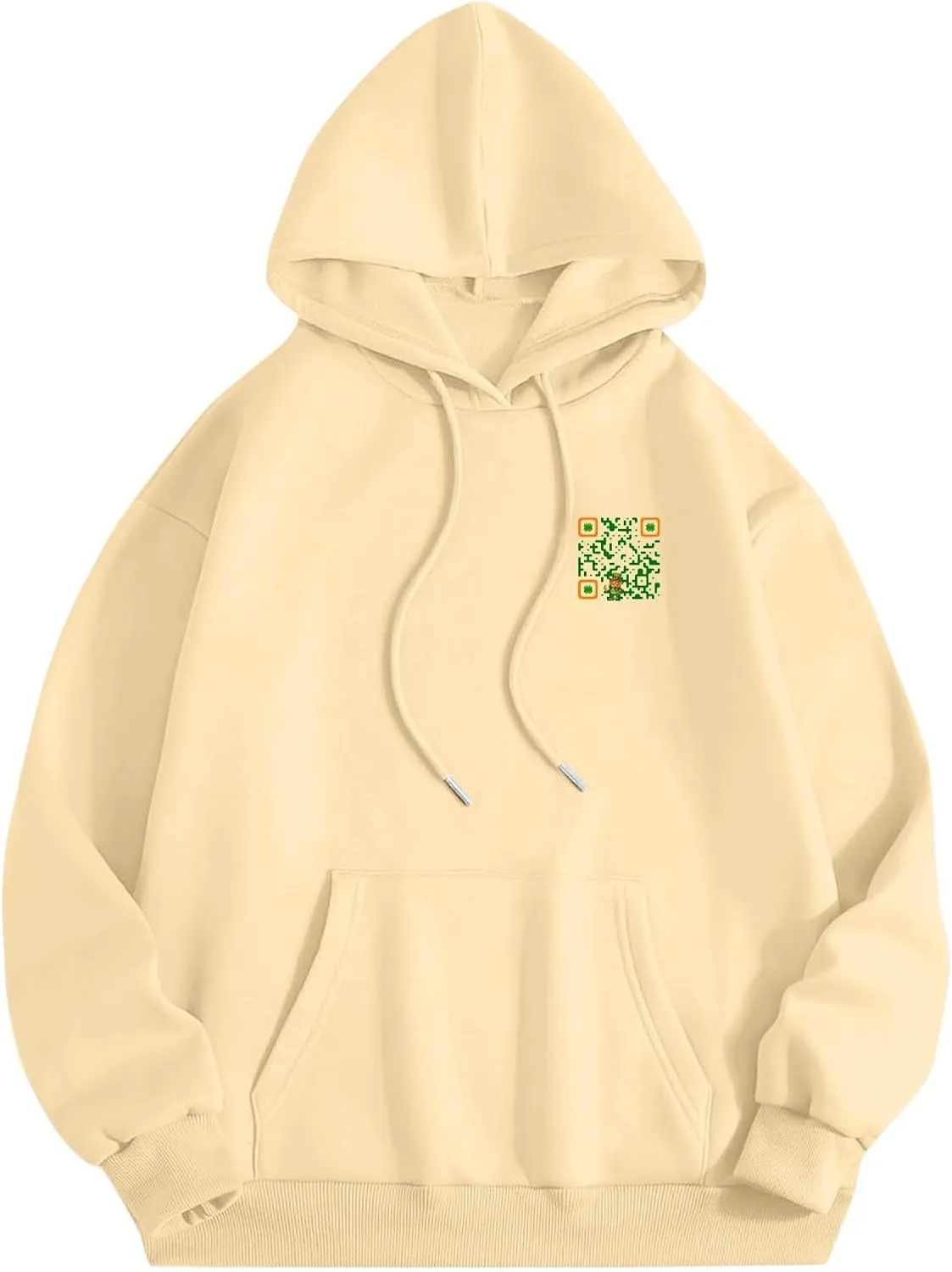 Hoodies for Women Plus Size Casual Long Sleeve Graphic Hoodies Drawstring Pullover Sweatshirts with Pocket