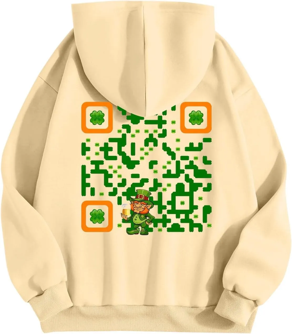 Hoodies for Women Plus Size Casual Long Sleeve Graphic Hoodies Drawstring Pullover Sweatshirts with Pocket