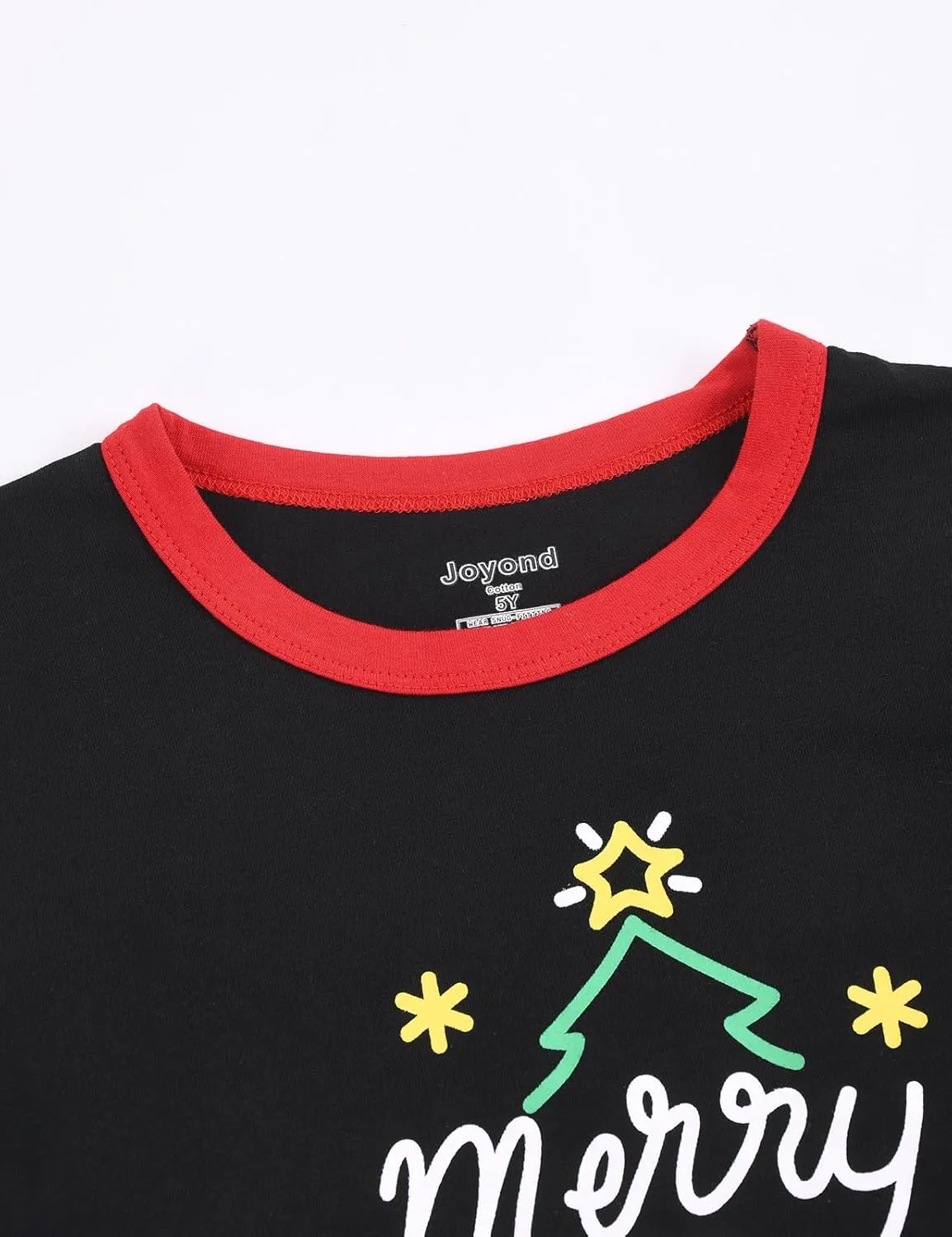 Joyond Christmas Pajamas Family Matching Sets for Unisex Women Men Kids Xmas Long Sleeves Sleepwear Pjs