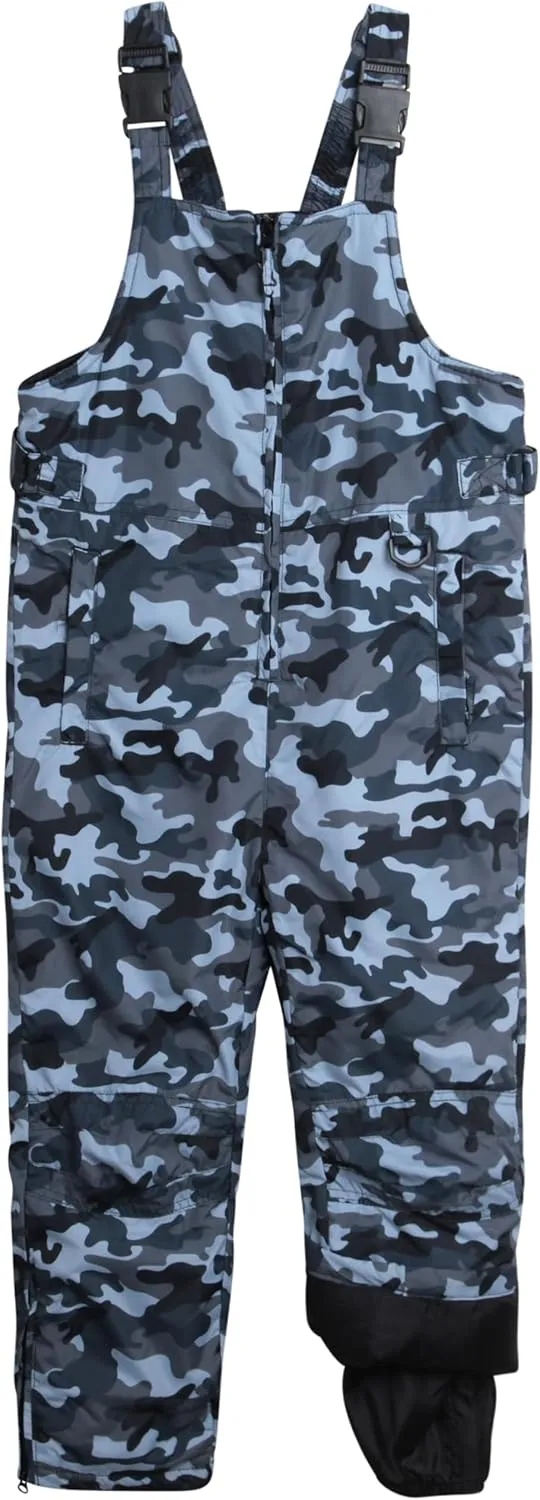 Kids' Snow Bib – Unisex Boys' and Girls' Insulated Waterproof Snow Pants Ski/Snowboard Overalls (2T-18)