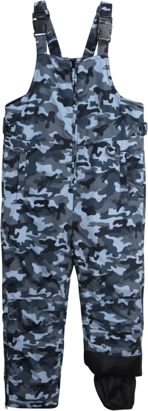 Kids' Snow Bib – Unisex Boys' and Girls' Insulated Waterproof Snow Pants Ski/Snowboard Overalls (2T-18)