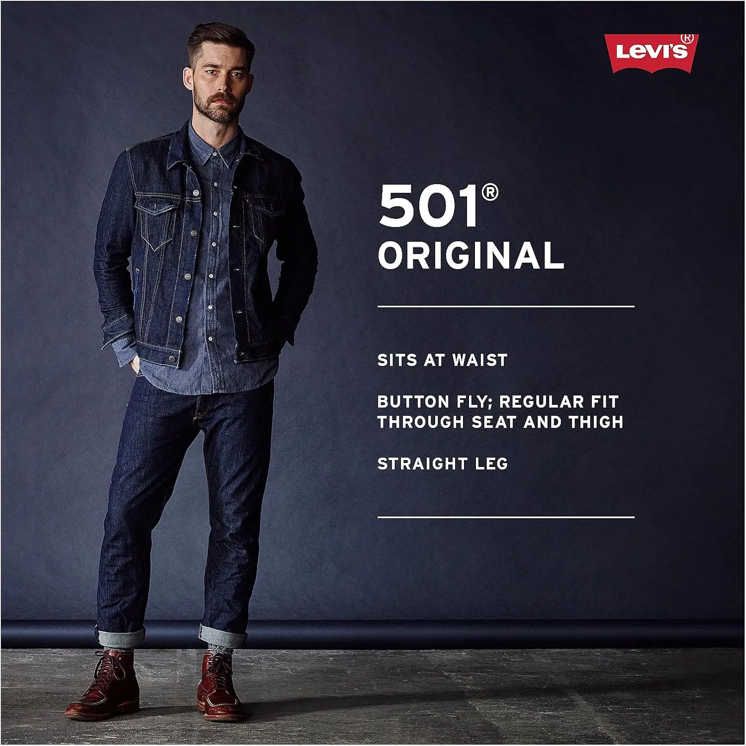 Levi's Men's 501 Original Fit Jeans (Seasonal)