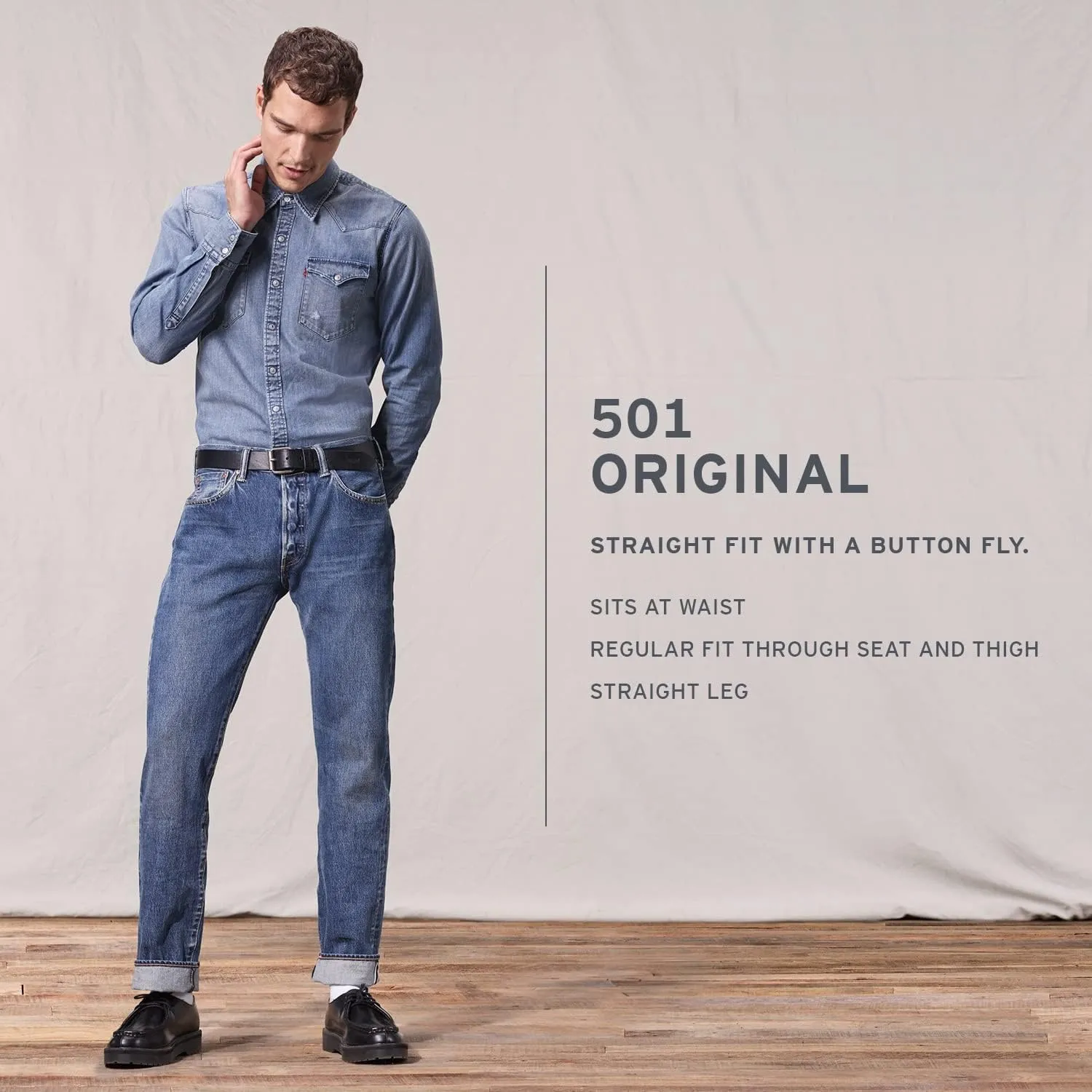 Levi's Men's 501 Original Fit Jeans (Seasonal)