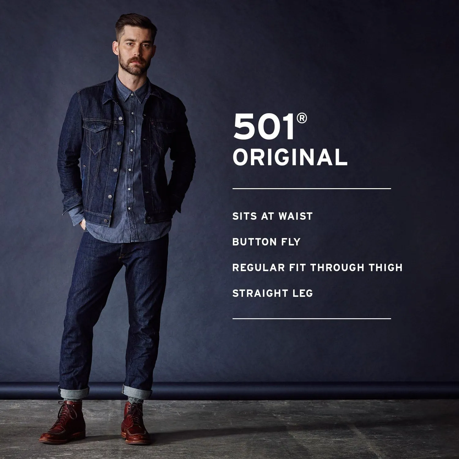 Levi's Men's 501 Original Fit Jeans (Seasonal)
