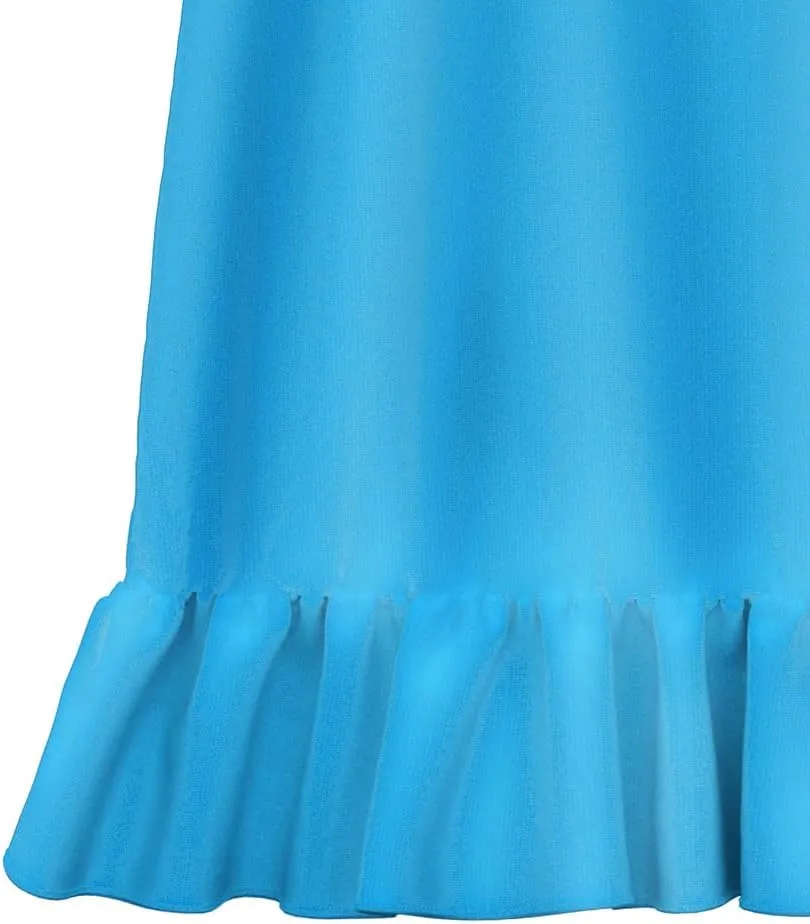 LQSZ Girls Nightgowns Short Sleeve Ruffled Bow Tie Princess Sleepwear Pajama Dress Nightgown Girl for 3-10 Years