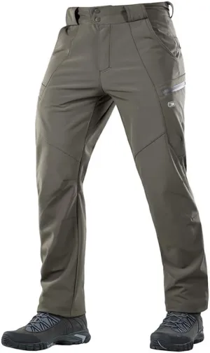 M-Tac Winter Tactical Pants for Men Softshell Insulated Fleece Lined Cargo Pants