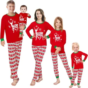 Matching Family Pajamas Christmas Sleepwear Cotton Holiday Valentine Halloween Pjs