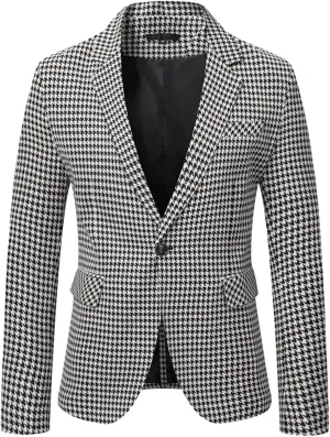 Men's Classic Slim Fit Blazer Sport Coat Suit Jacket Dress Business Suit Jacket Casual Blazer for Men Wedding Party