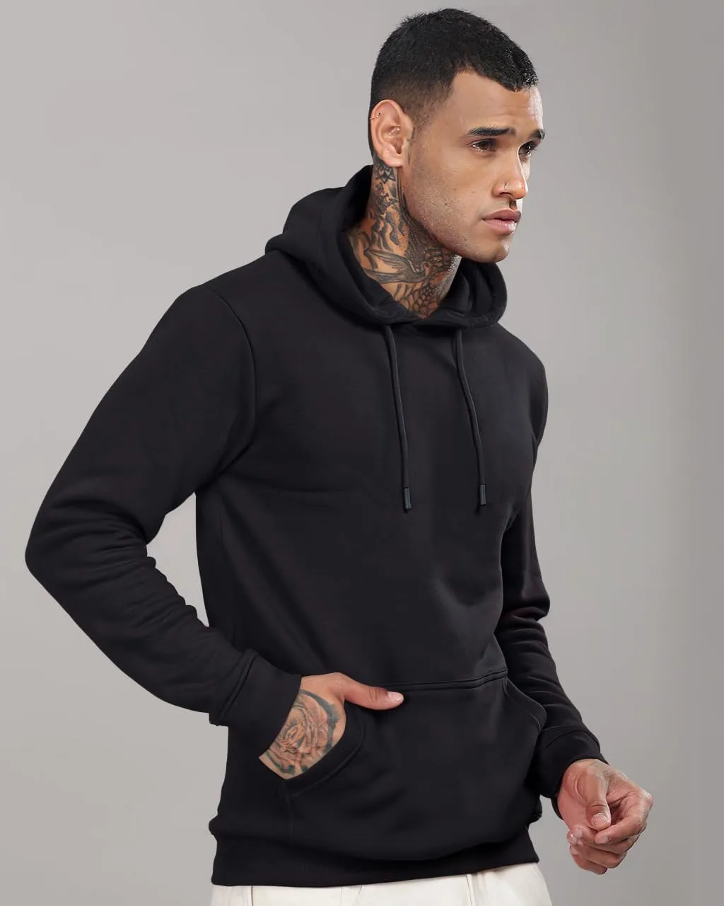 Men's Hoodies Pullover Hooded Sweatshirt
