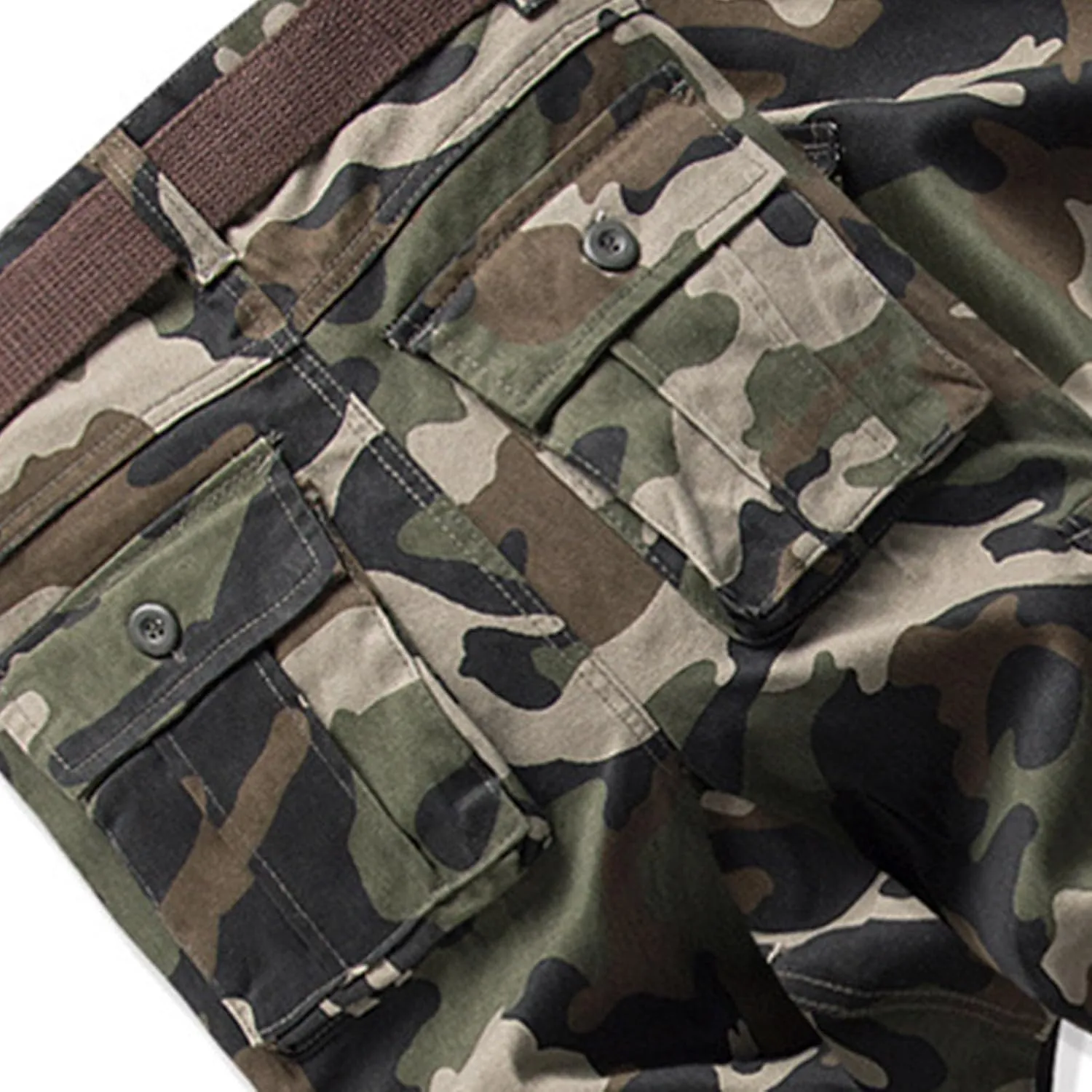 Mens Lightweight Tactical Pants Ripstop Military Cargo Pants Camo Outdoor Hiking Work Pants Workout Joggers Sweatpants 28-44
