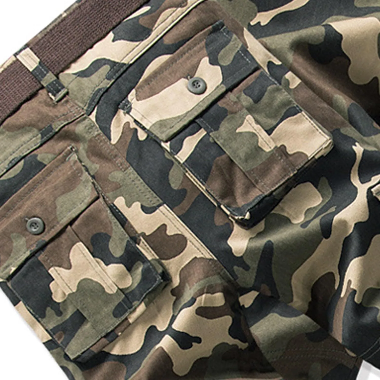 Mens Lightweight Tactical Pants Ripstop Military Cargo Pants Camo Outdoor Hiking Work Pants Workout Joggers Sweatpants 28-44
