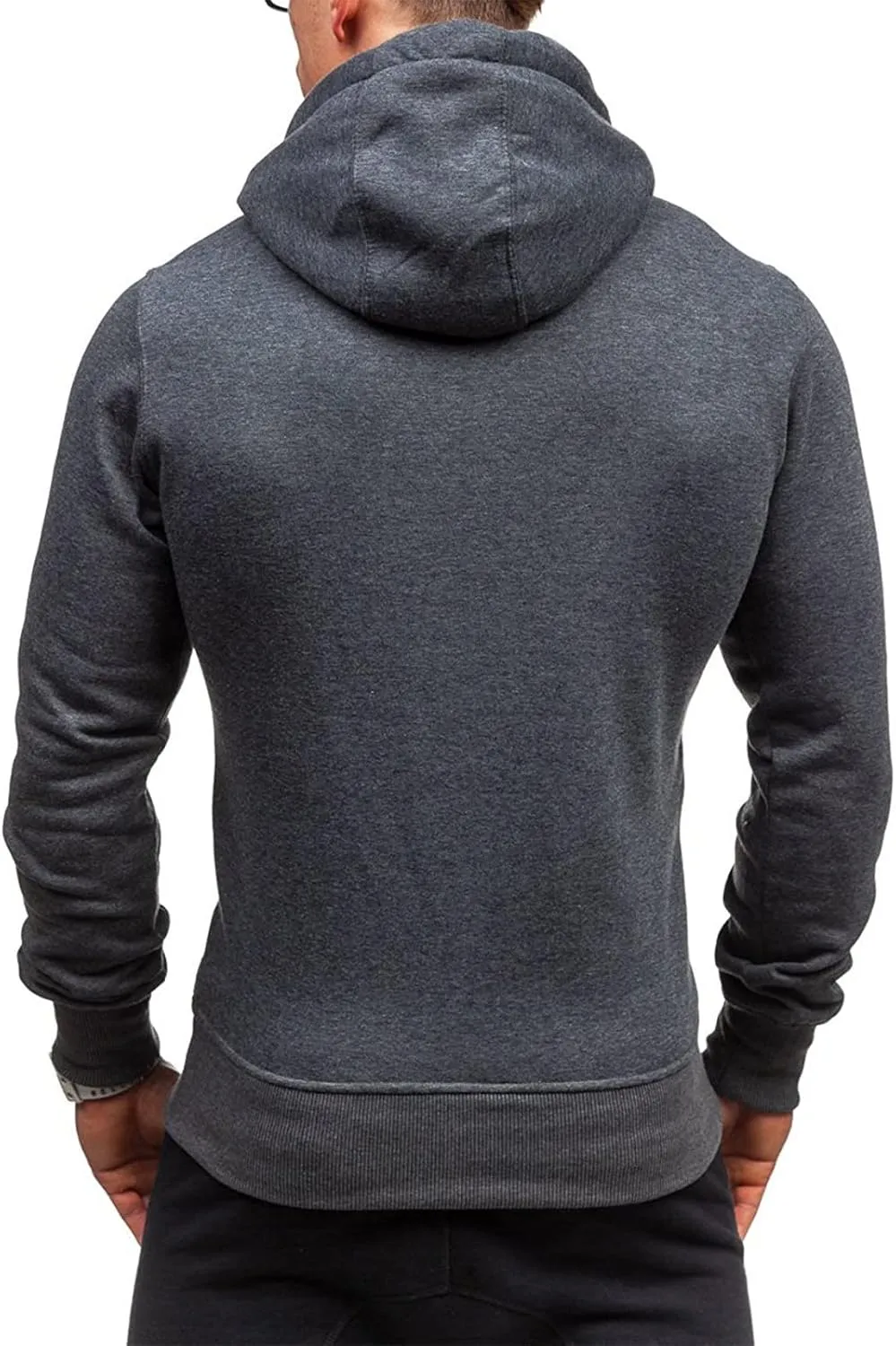 Mens Long Sleeve Hoodies Autumn Winter Men's Sweater Hoodie Warm Color Sweatshirt Jacket Sweatshirts Hoodies