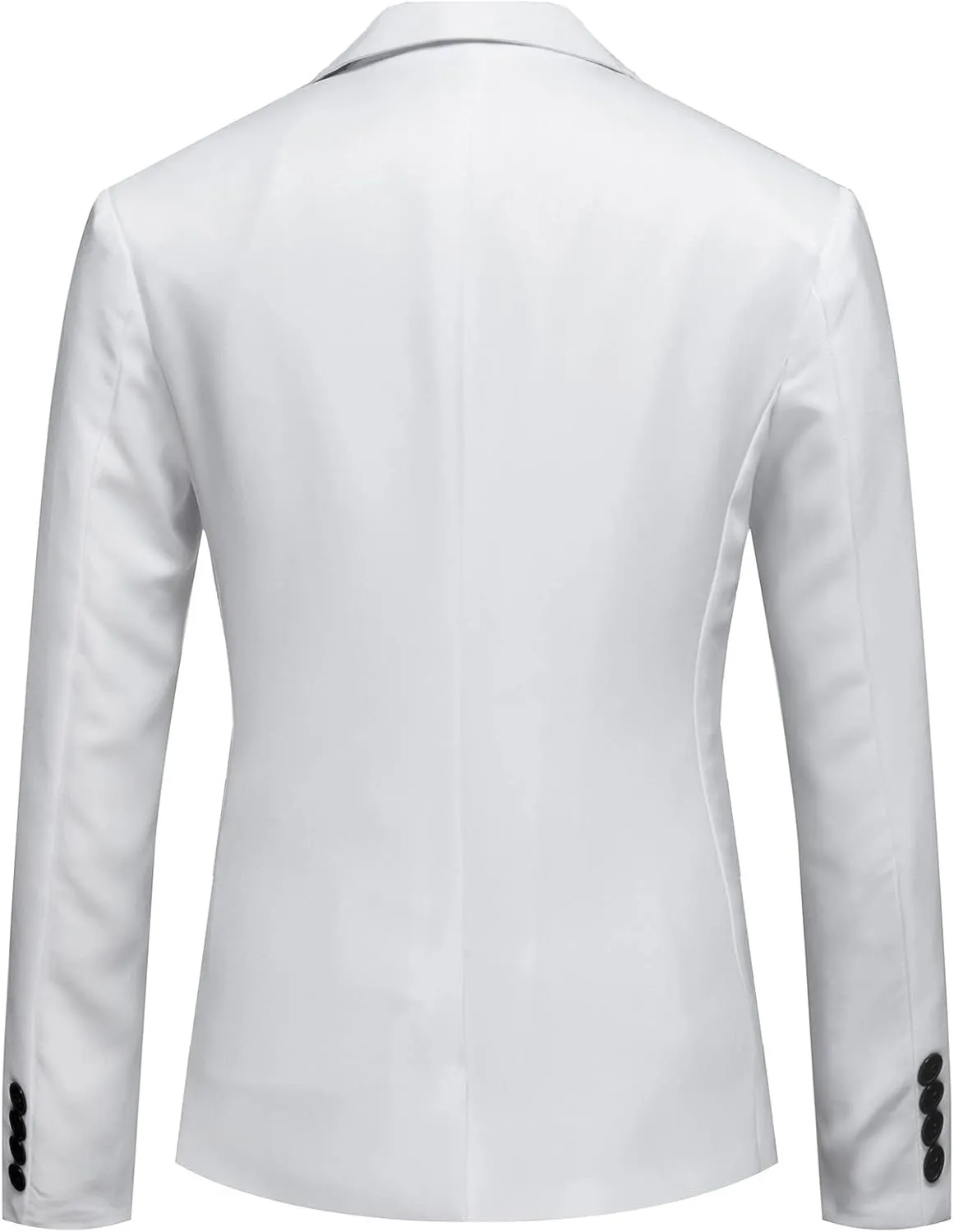 Men's One Button Sport Coat Classic Stretch Blazer Suit Jacket Slim Fit Lightweight Jacket Tailored Blazer Sport Coat