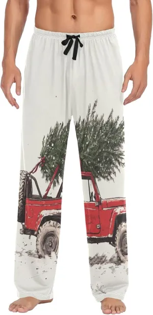 Mens Pajama Pants Soft Cozy Comfortable Pajama Bottoms Fashion lounge Pants