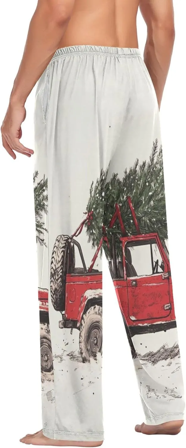 Mens Pajama Pants Soft Cozy Comfortable Pajama Bottoms Fashion lounge Pants