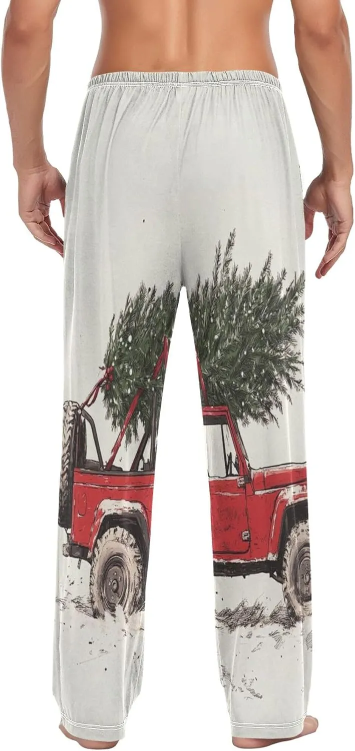 Mens Pajama Pants Soft Cozy Comfortable Pajama Bottoms Fashion lounge Pants