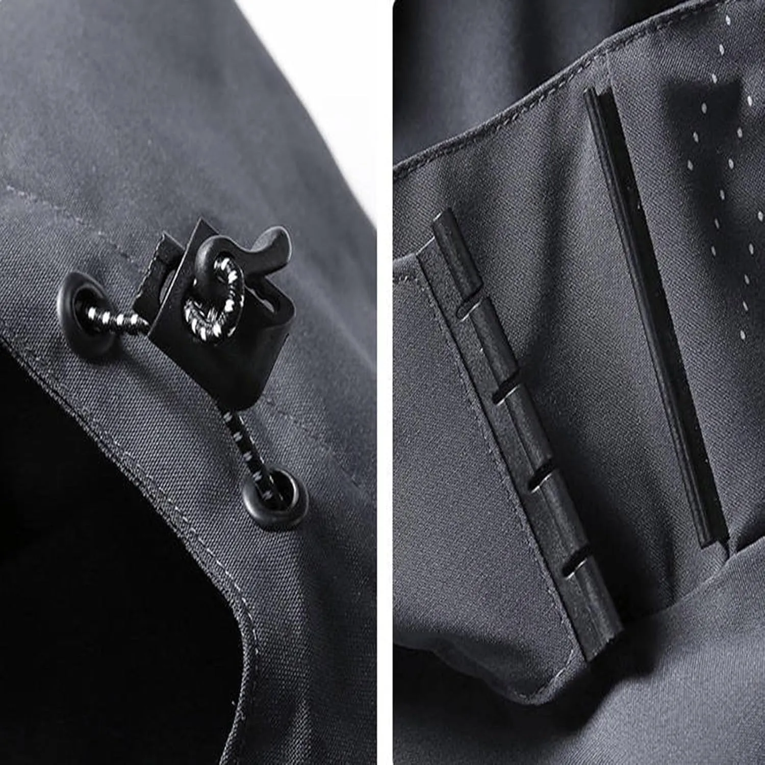 Mens Rain Jackets Waterproof with Hood Mens Performance Softshell Windbreaker Jackets Lightweight Hiking Coats