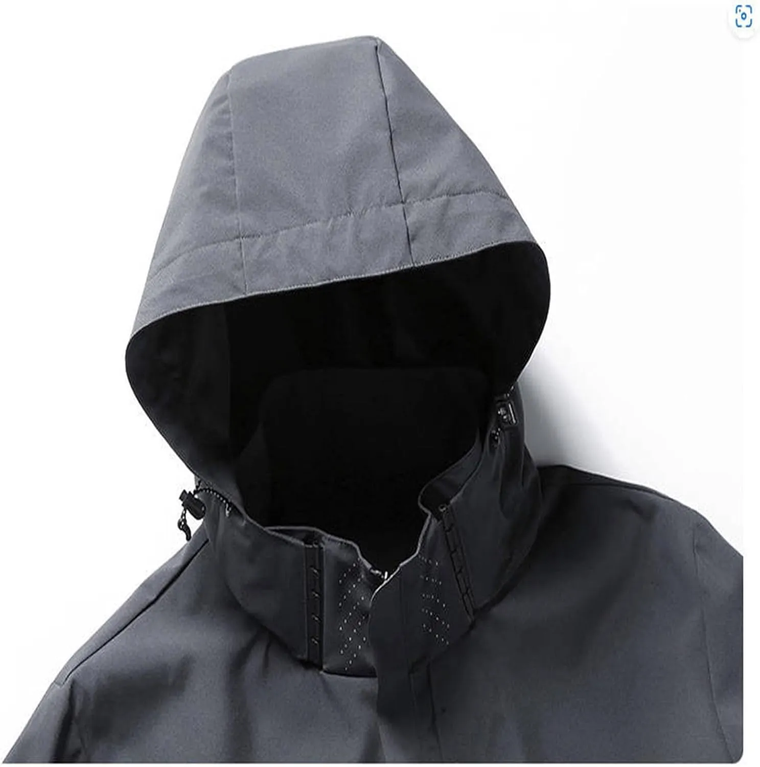 Mens Rain Jackets Waterproof with Hood Mens Performance Softshell Windbreaker Jackets Lightweight Hiking Coats