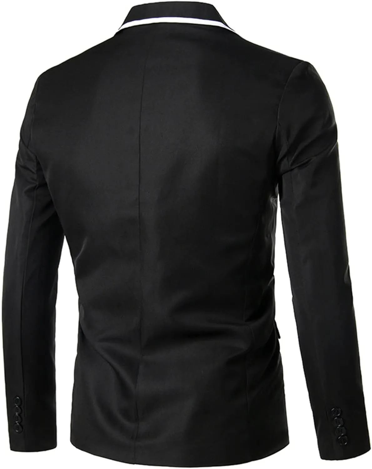Men's Sport Coat Classic One Button Stretch Blazer Suit Jacket Slim Fit Lightweight Jacket Tailored Blazer Sport Coat