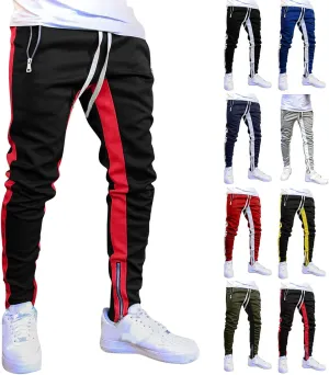 Mens Sweatpants with Pockets Big and Tall Cargo Pants for Men Men's Military Cargo Tactical Pants Lightweight Cotton