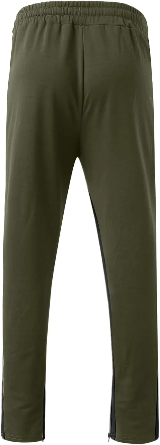 Mens Sweatpants with Pockets Big and Tall Cargo Pants for Men Men's Military Cargo Tactical Pants Lightweight Cotton
