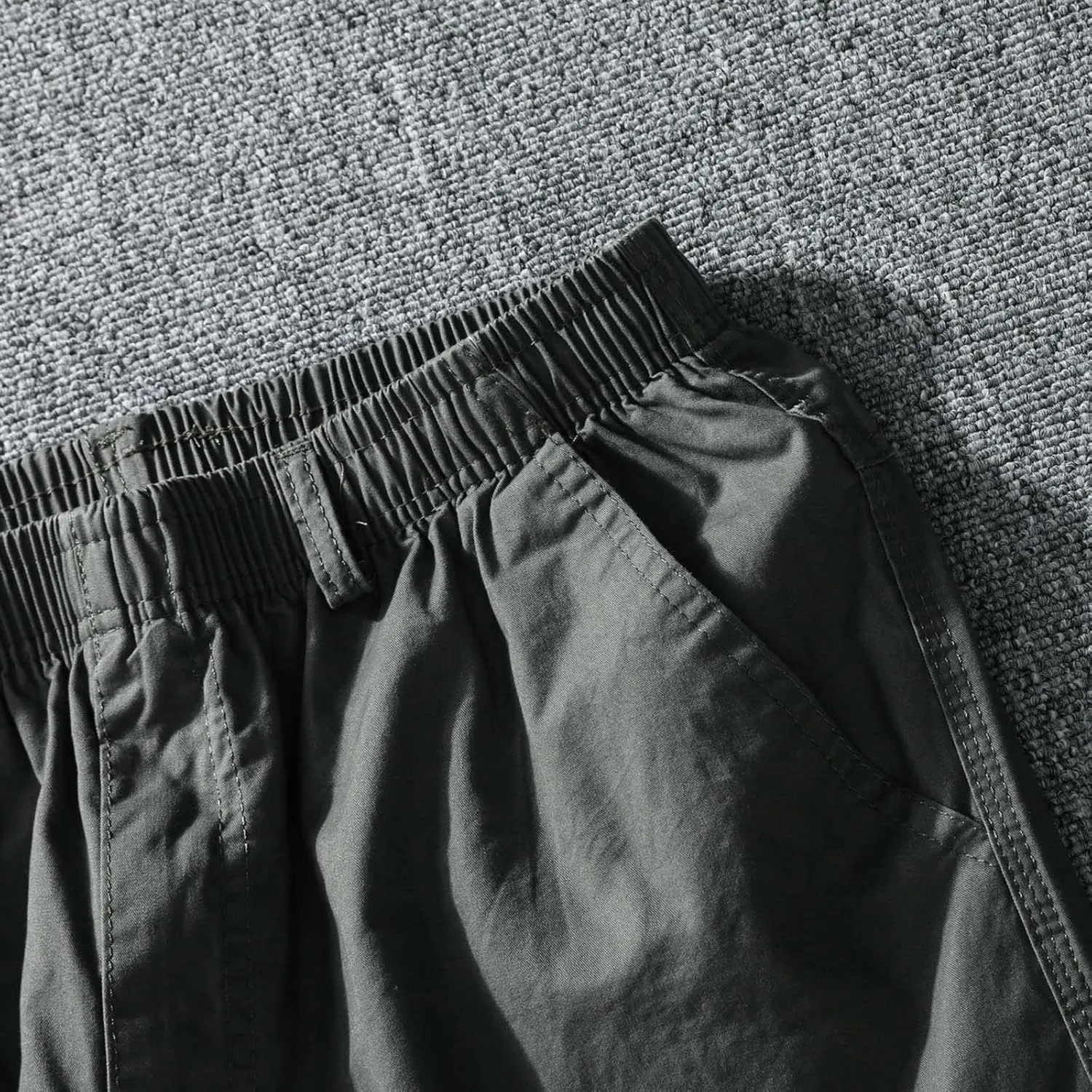 Mens Sweatpants with Pockets Big and Tall Cargo Pocket Fleece Jogger Pants Men's Heavyweight Fleece Cargo Pants Cargo