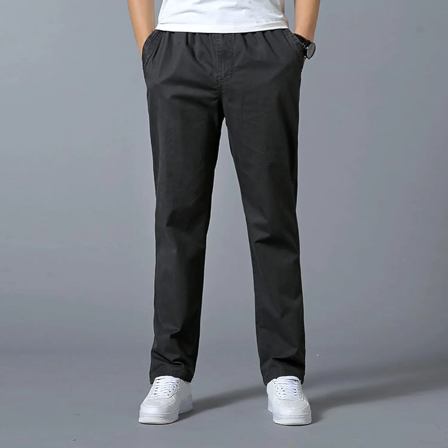 Mens Sweatpants with Pockets Big and Tall Casual Drawstring Athletic Jogger Sports Outdoor Trousers Mens Active Fleece