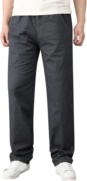 Mens Sweatpants with Pockets Big and Tall for Jogging Running Exercise Gym Workout Mens Zip Joggers Pants Casual Gym