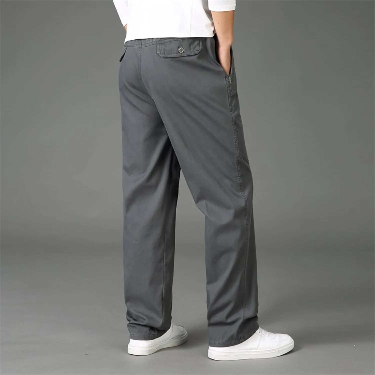 Mens Sweatpants with Pockets Big and Tall Pants Lightweight Hiking Workout Jogger Mens Streetwear Reflective Tactical