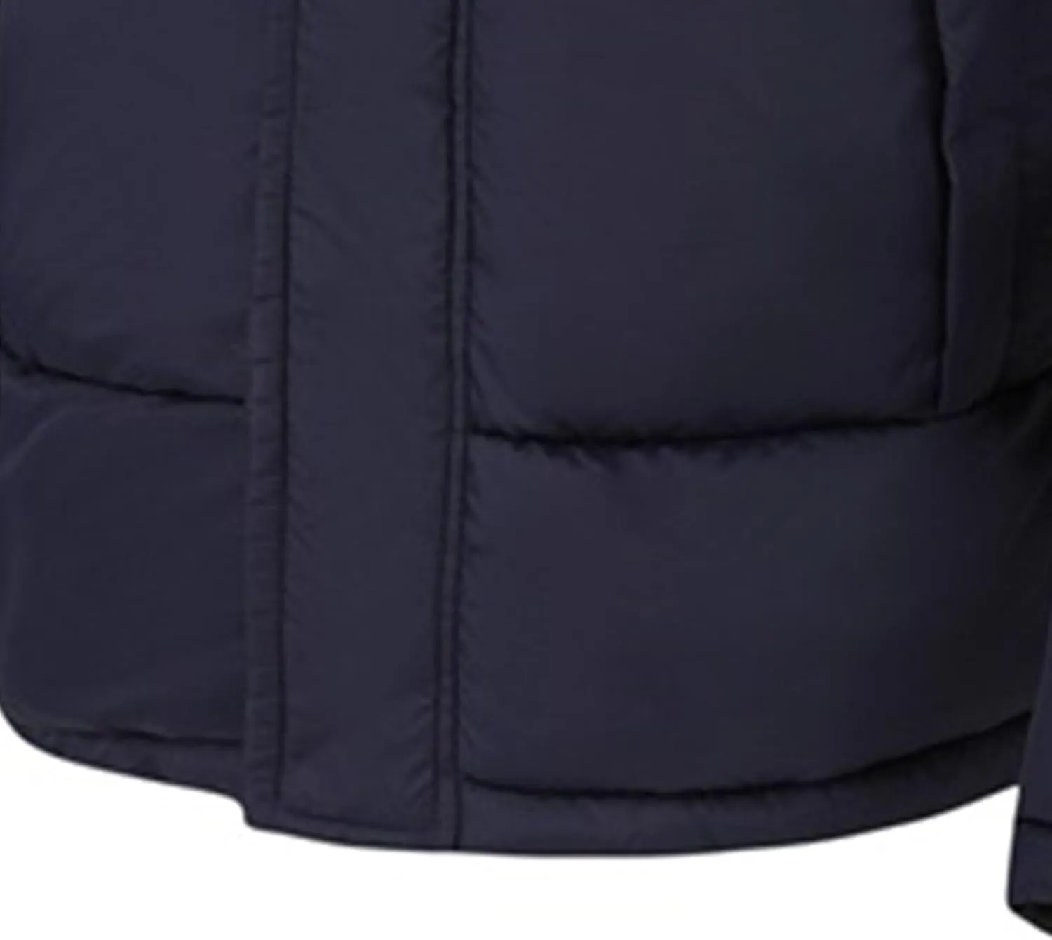 Men's Thicken Puffer Hooded Jacket Warm Zipper Down Quilted Jackets Insulated Water-Resistant Winter Coat
