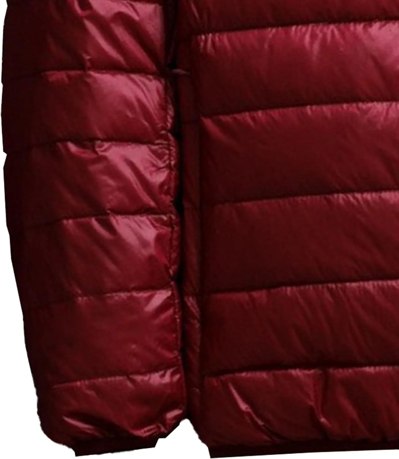 Mens Warm Insulated Down Jacket Packable Winter Puffy Down Coat Lightweight Packable Accent Puffer Jacket