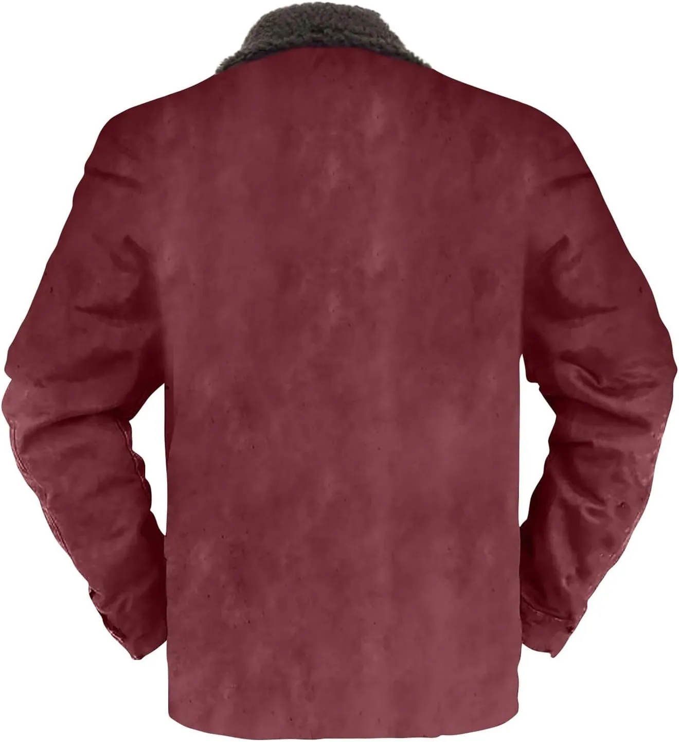 Mens Winter Jacket Big and Tall Fleece Coat Full Zip Bomber Jacket Windbreaker Heavyweight Windproof Sport Coat