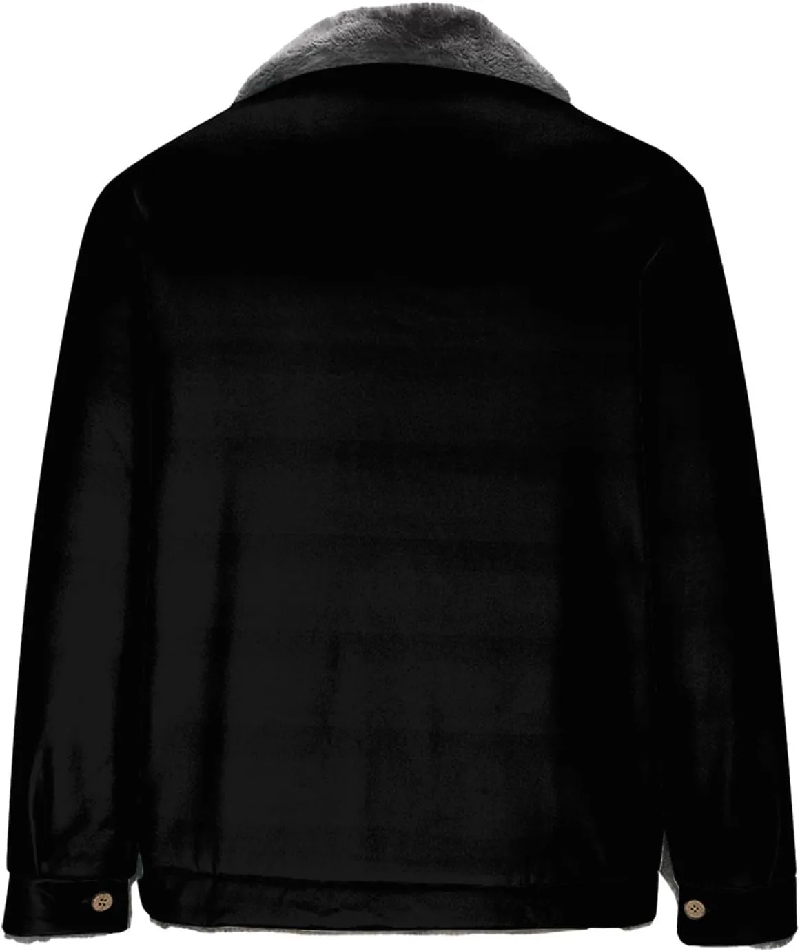 Mens Winter Jacket Big and Tall Fleece Coat Full Zip Bomber Jacket Windbreaker Heavyweight Windproof Sport Coat