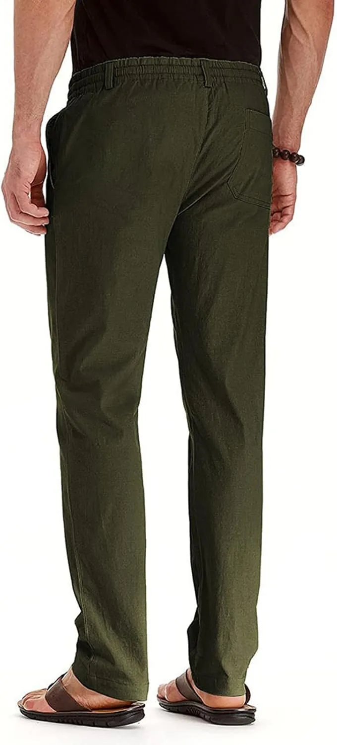 Mens Workout Cargo Sweatpants Comfy Lounge Pants for Men's Sweatpant Cargo Pants for Men Slim Fit Big and Tall Mens