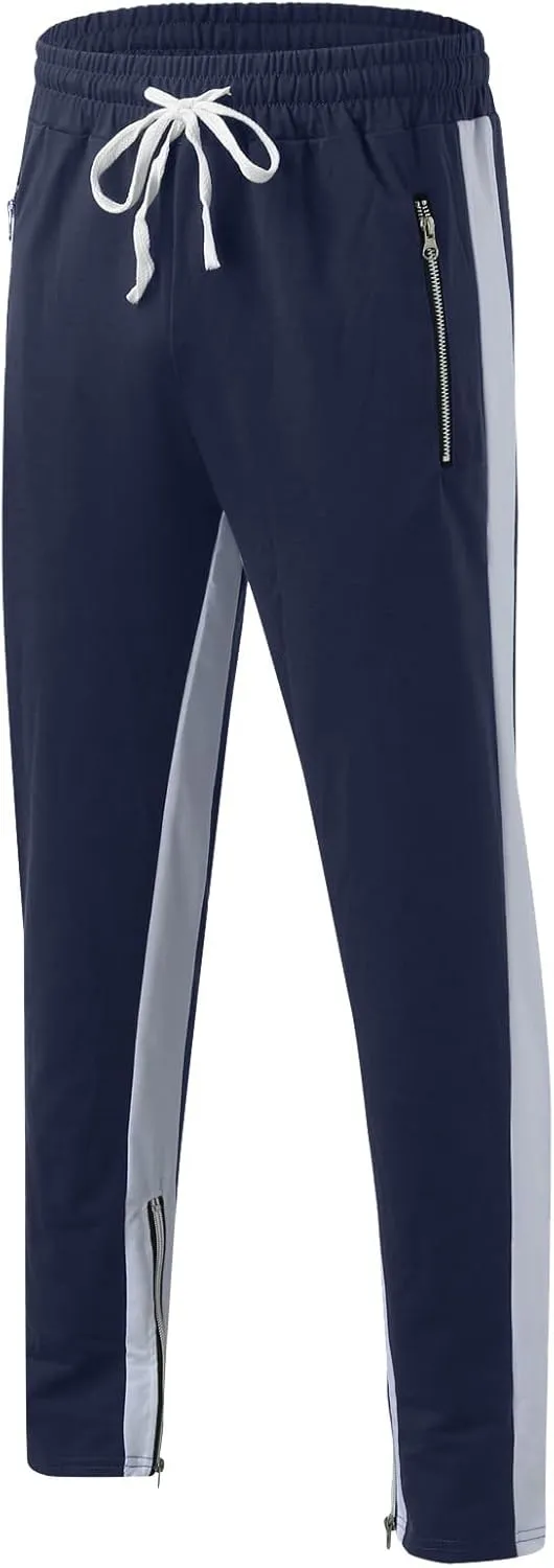 Mens Workout Cargo Sweatpants Joggers Sports Pants Cotton Cargo Pants Sweatpant Trousers Mens Long Pants Men's Jogger