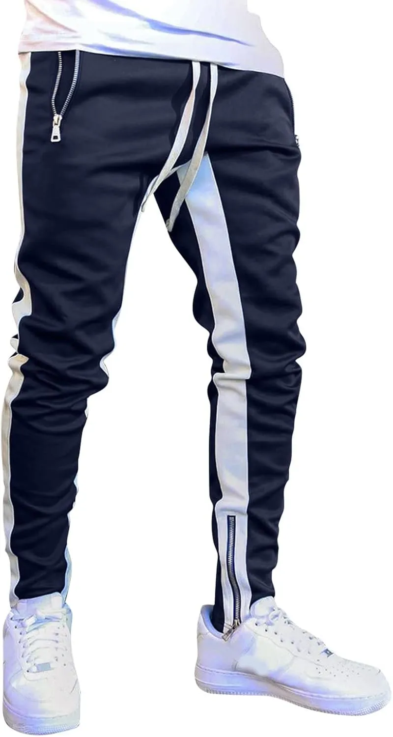 Mens Workout Cargo Sweatpants Joggers Sports Pants Cotton Cargo Pants Sweatpant Trousers Mens Long Pants Men's Jogger
