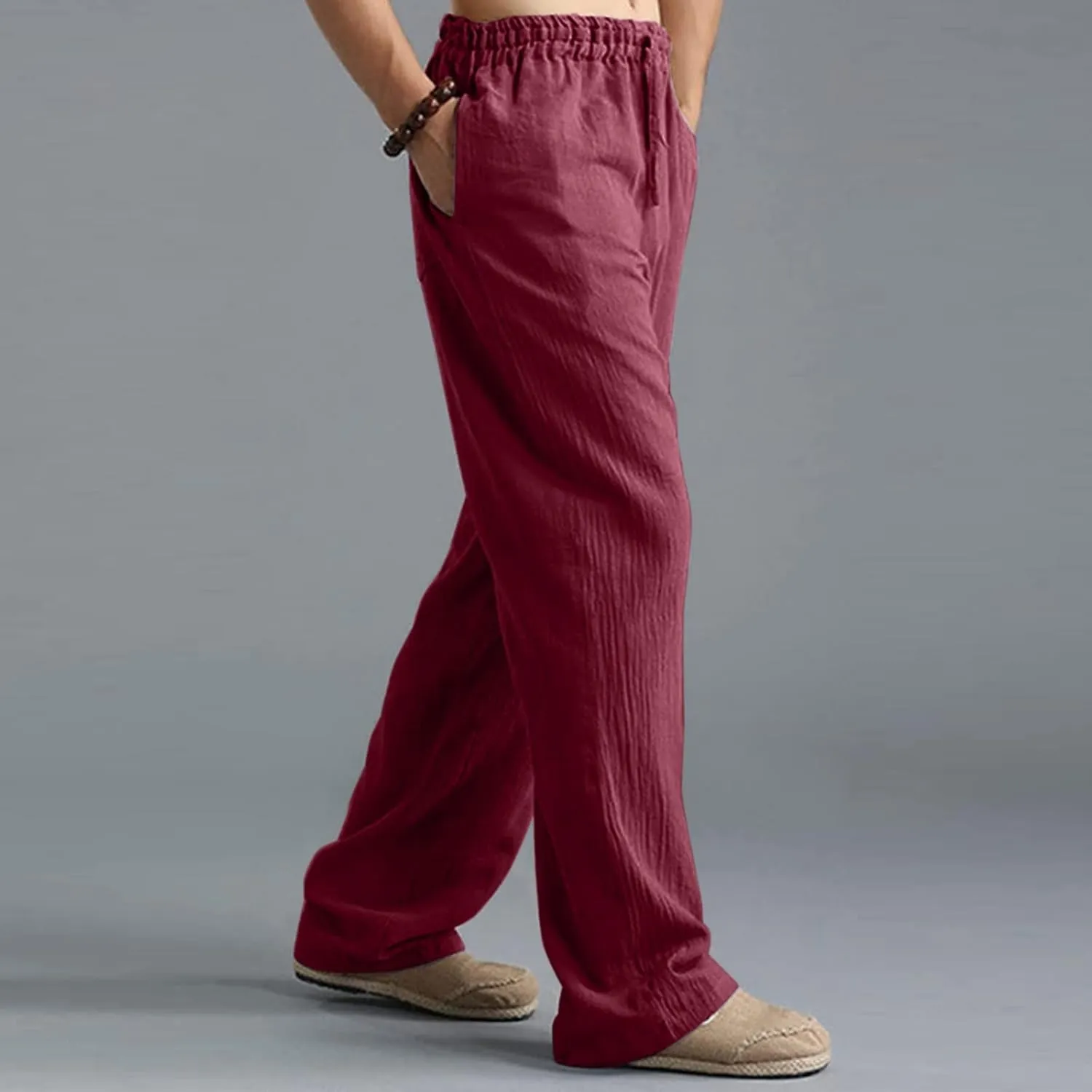 Mens Workout Cargo Sweatpants Pants Cargo Pants for Men Stretch Men's Regular Fleece Pants Winter Big and Tall Casual