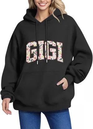 Oversized Hoodies for Women Y2K Cute Graphic Hoodies Long Sleeve Plus Size Loose Sweatshirts with Pocket