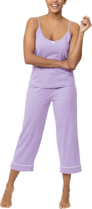 PajamaGram Pajamas For Women - Womens Sleepwear, Tank & Capri Set